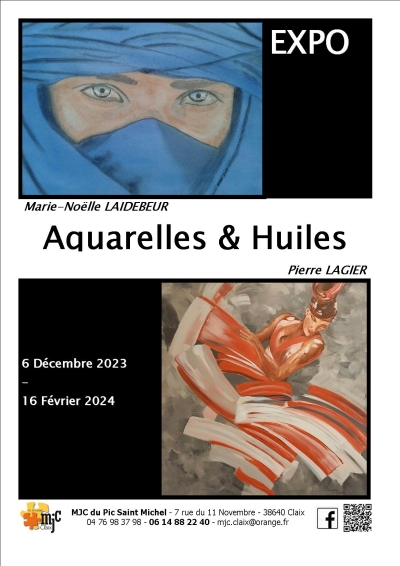 EXPO AQUARELLES &amp; HUILES