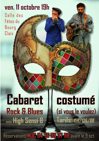 Cabaret vendredi 11 octobre 2019