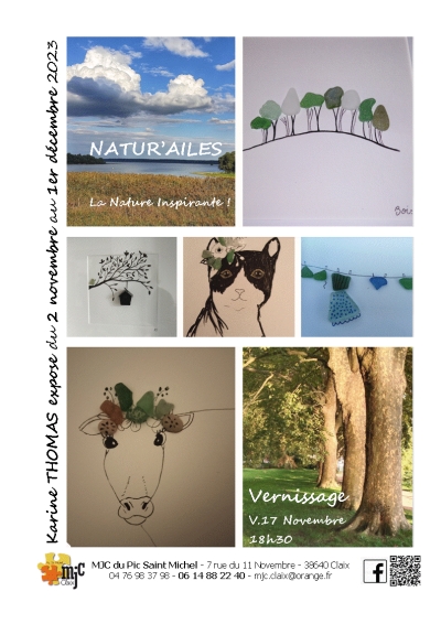 Exposition &quot; NATUR&#039;AILES La Nature Inspirante!&quot;