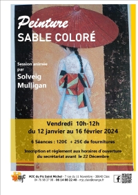 Session Peinture Sable Coloré