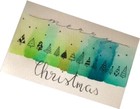Stage Carte de Noël à l&#039;Aquarelle