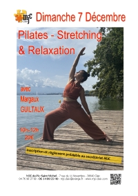 Stage Pilates- Stretching &amp; Relaxation Dim. 7 décembre