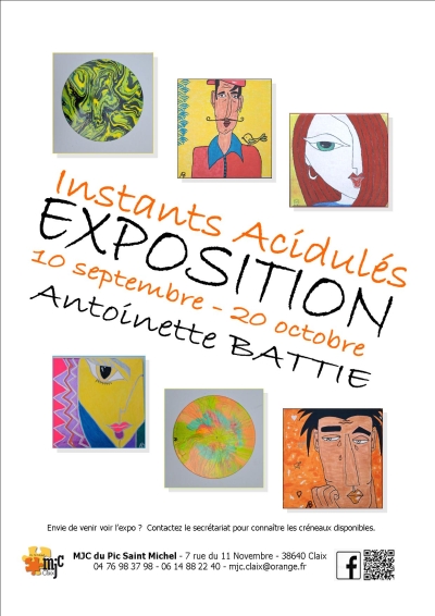 Exposition &quot; Instants Acidulés&quot;