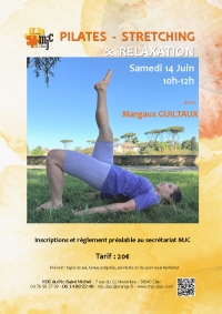 Stage Pilates- Stretching &amp; Relaxation 14 juin