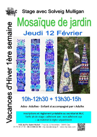 Stage Mosaïque 12 février