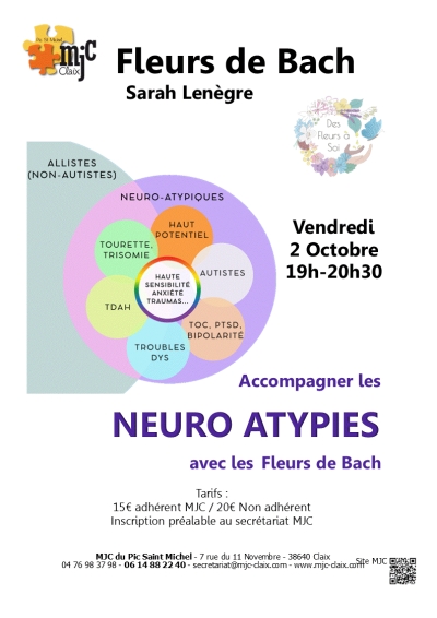 Fleurs de Bach : Neuro Atypies
