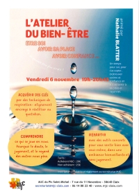 L'atelier du Bien Etre : être soi -avoir sa place - avoir confiance