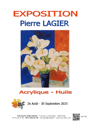 Exposition Pierre LAGIER