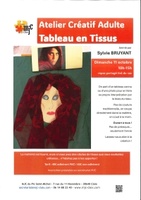 atelier créatif adulte 11 octobre