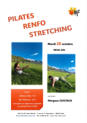 Pilates Renfo Stretching 20 octobre