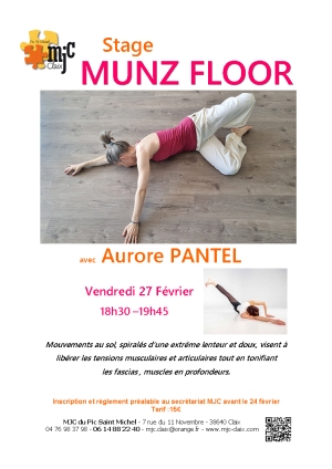 Stage Munzfloor 27 février