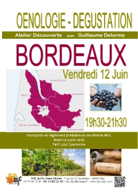 Oenologie-Dégustation : Bordeaux