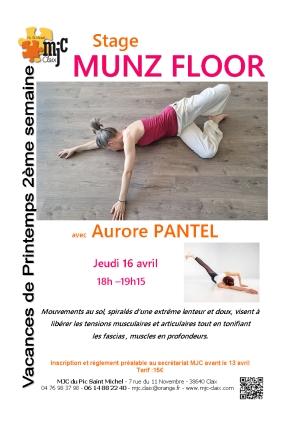 Stage Munzfloor 16 avril