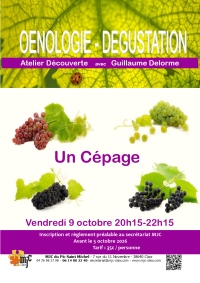 Oenologie-Dégustation 9 octobre